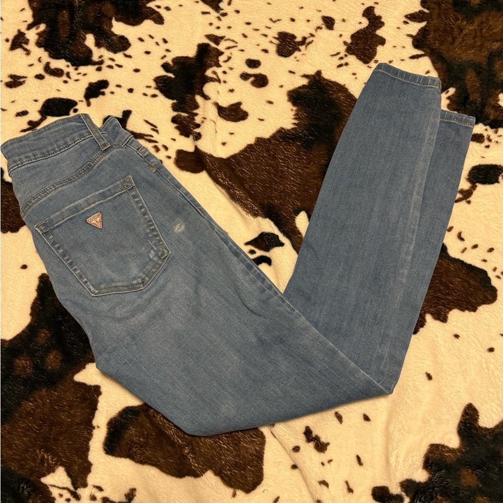 Guess Women's Light Blue Skinny Jeans